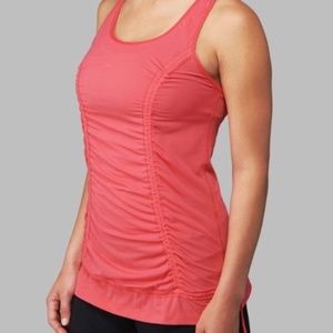 Lululemon I Just Wanna Run Tank in Coral